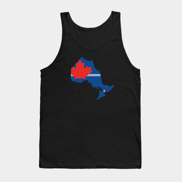 Toronto Baseball Tank Top by doctorheadly